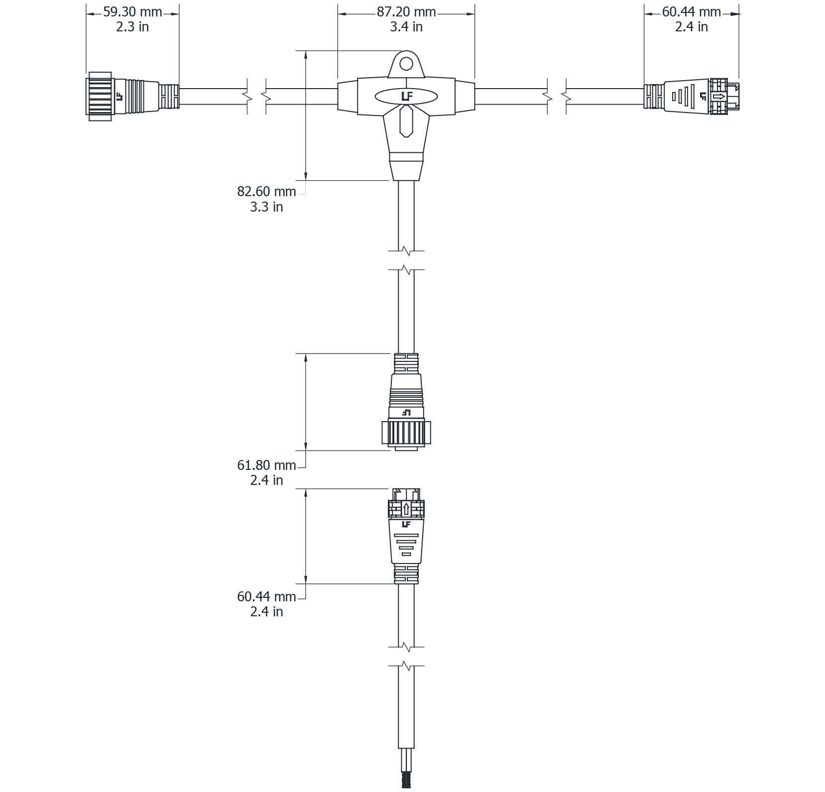 Drawing Image for Power Injector Kit-DALI