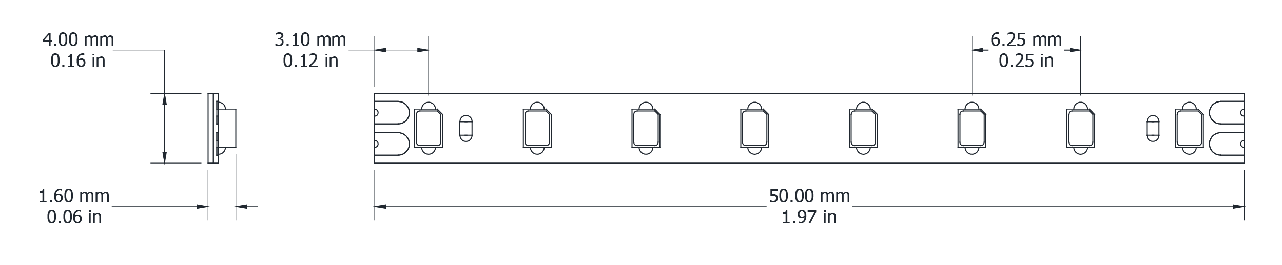 Drawing Image for Nano Flex 160 IP54