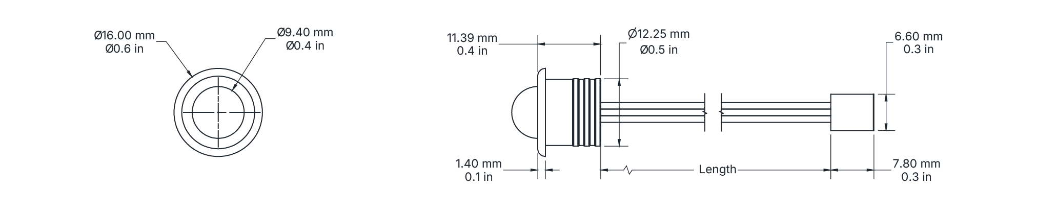 Drawing Image for Joinery PIR Sensor