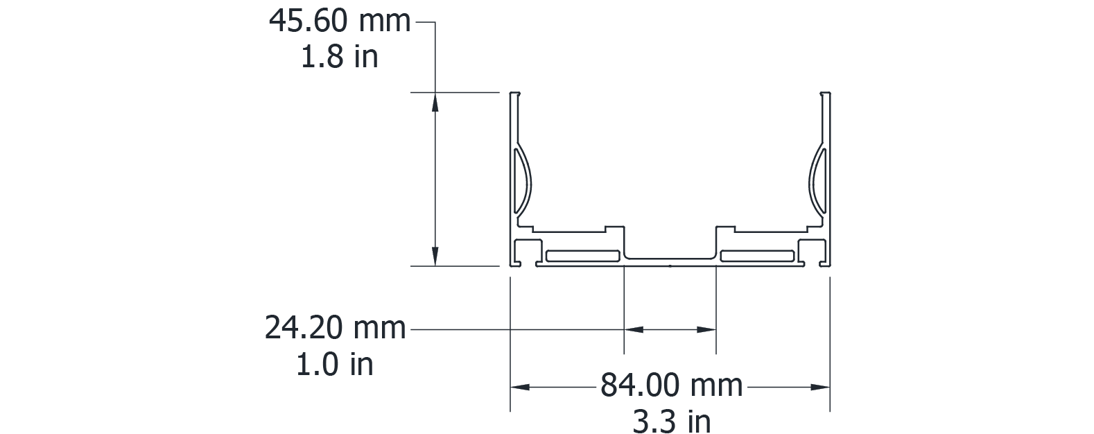 Drawing Image for Ultimo Neon 80 Standard Clip 