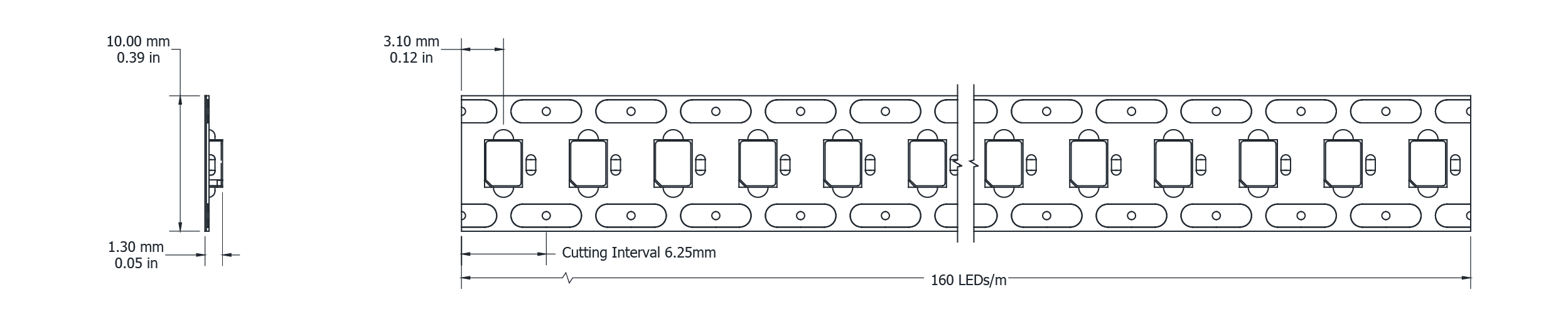 Drawing Image for Eco Flex Solo 160 IP20