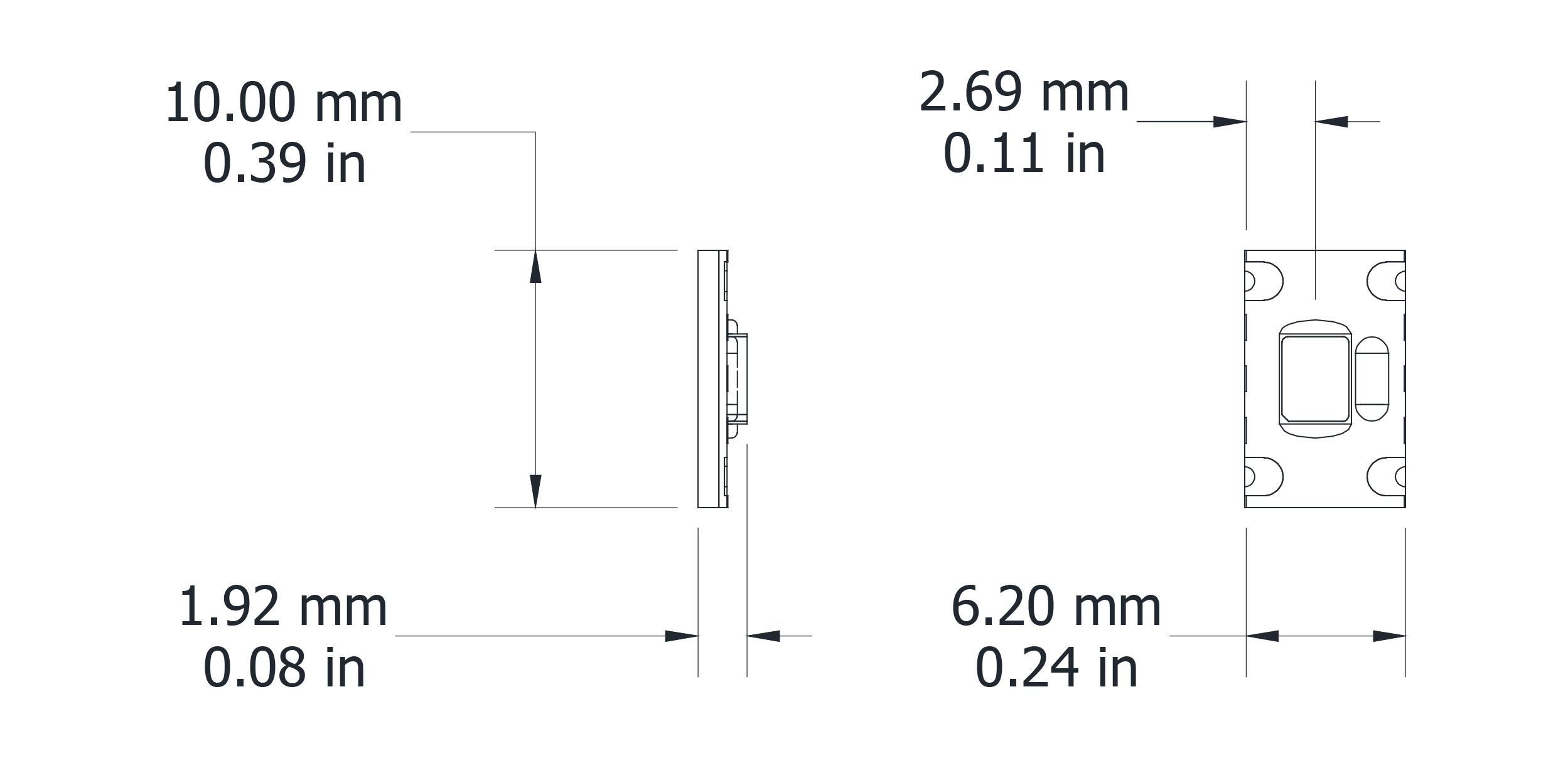 Drawing Image for Lumen Line Solo 160 IP20