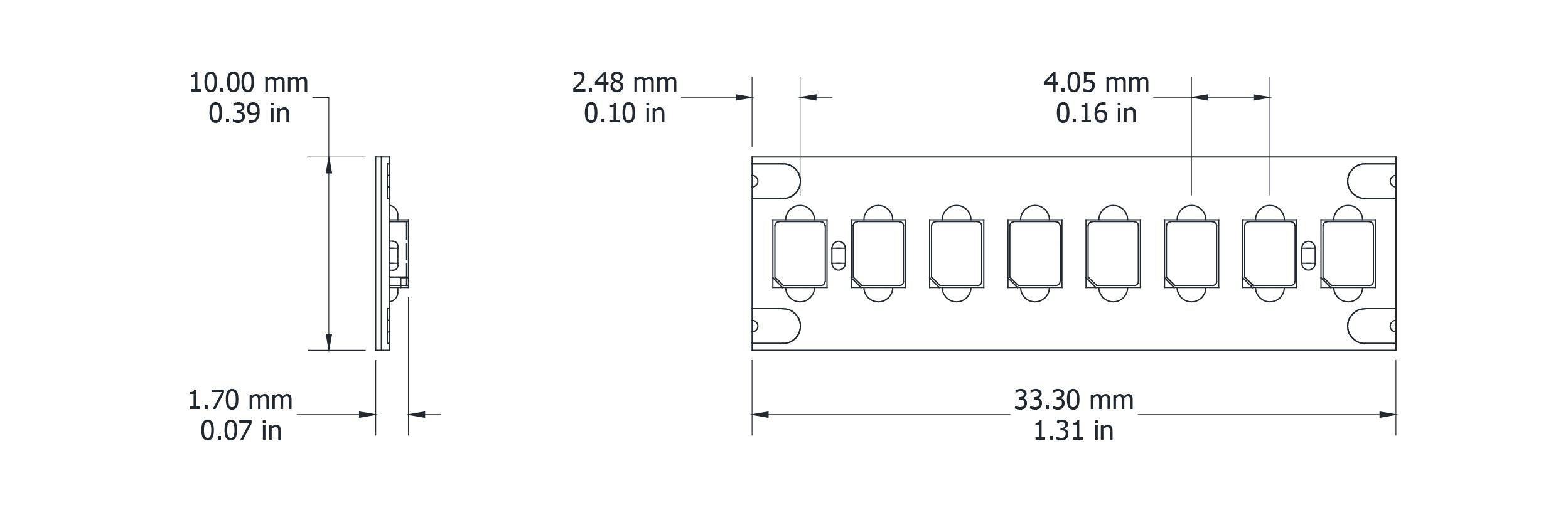 Drawing Image for Eco Flex 240 IP54