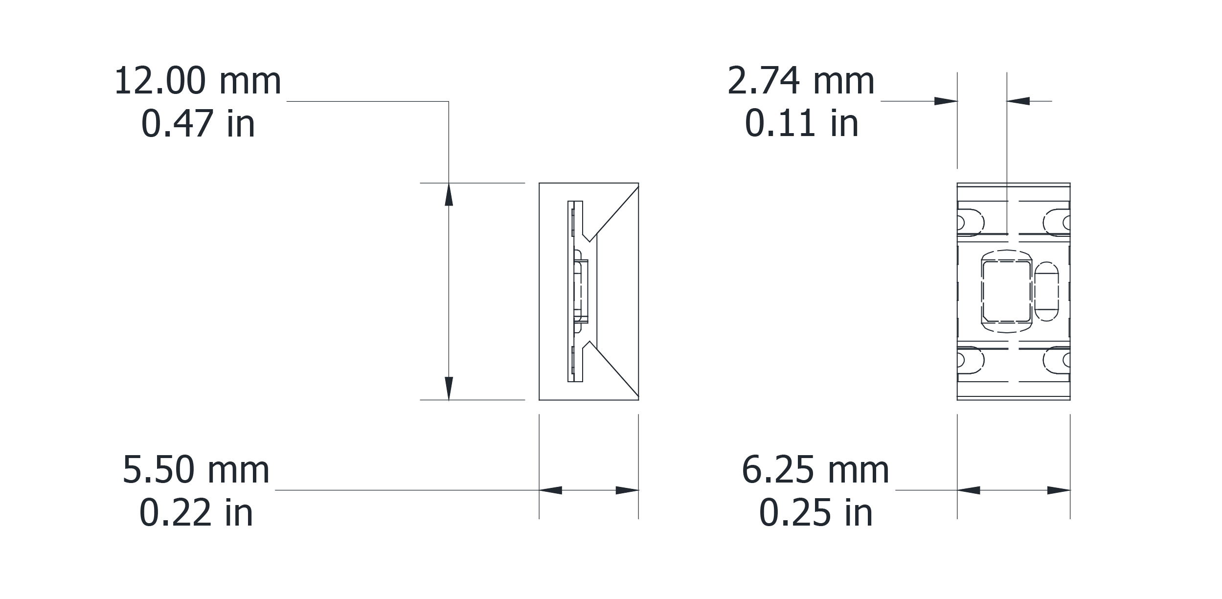 Drawing Image for Lumen Line Solo 160 IP67