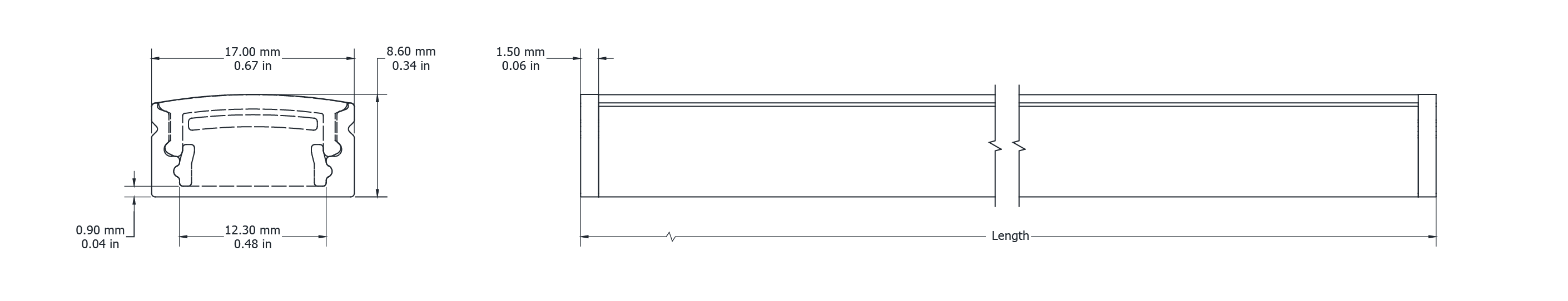 Drawing Image for Flex Profile Surface 1709