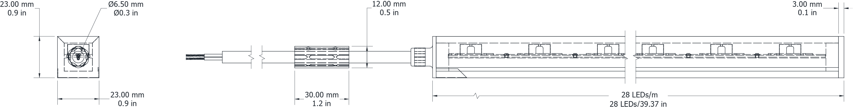 Drawing Image for Optico Neon 23 3D