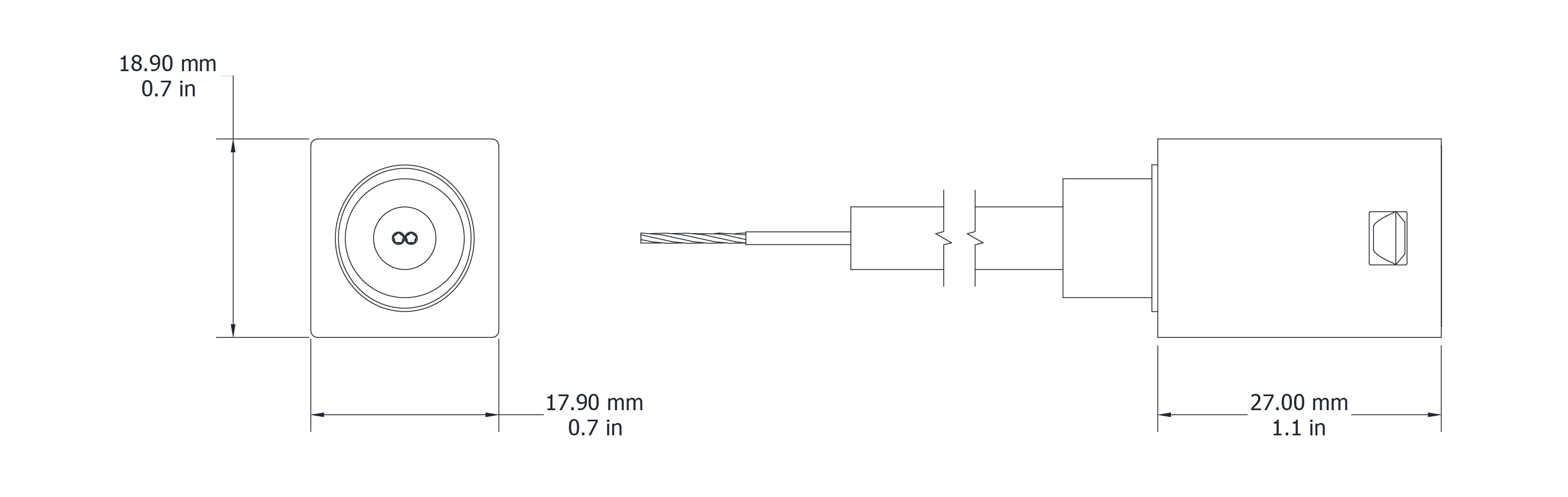 Drawing Image for Ultimo Neon 16 DIY Connector 