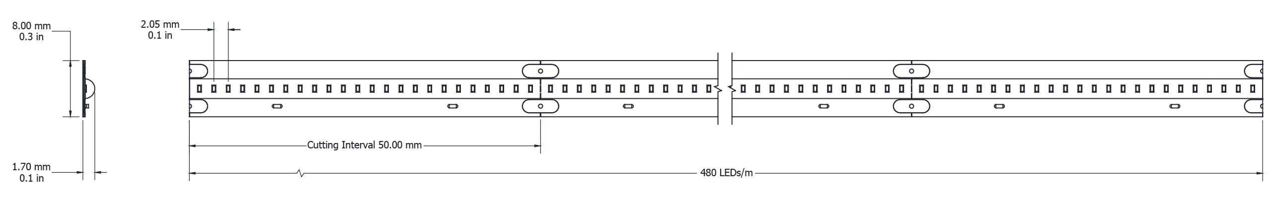 Drawing Image for Eco Line 480 IP54