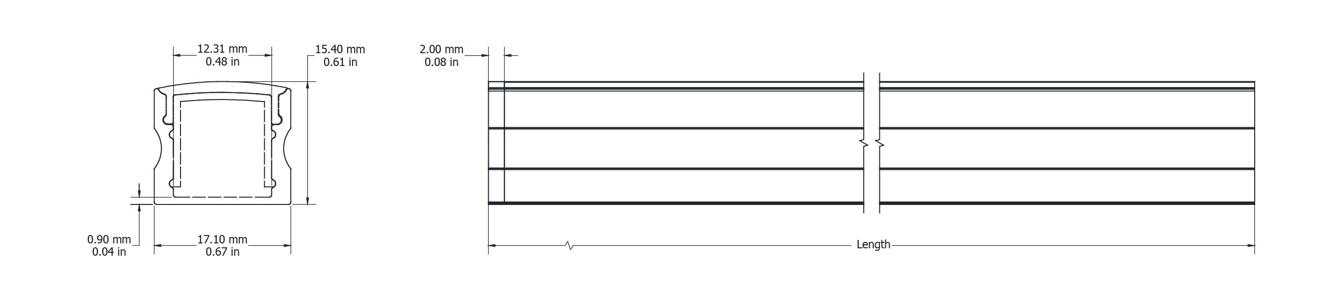 Drawing Image for Flex Profile Surface 1715