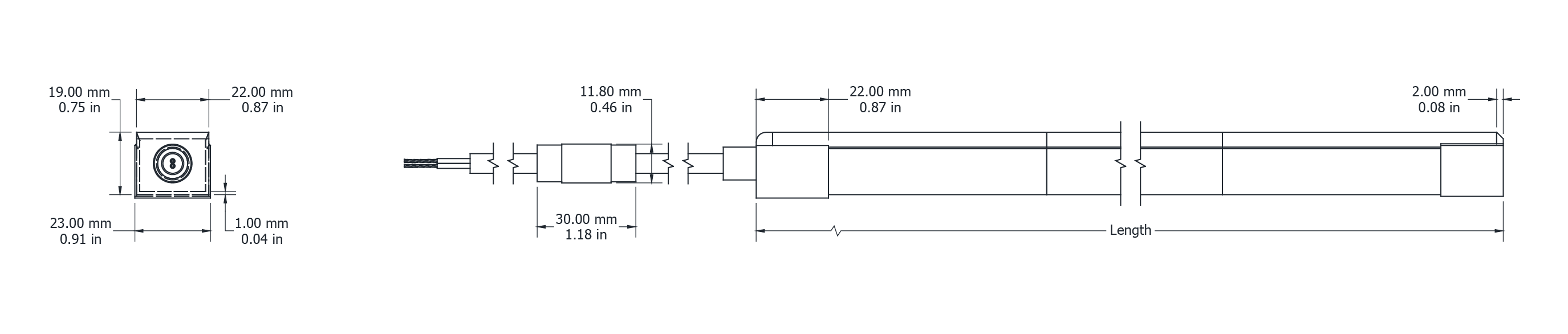 Drawing Image for Ultimo Neon 22 Long Run TV 