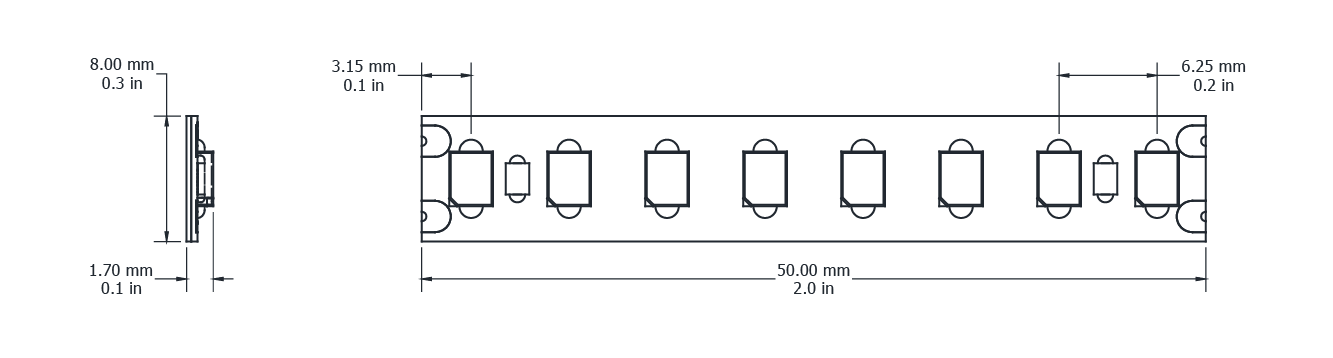 Drawing Image for Eco Flex 160 IP54