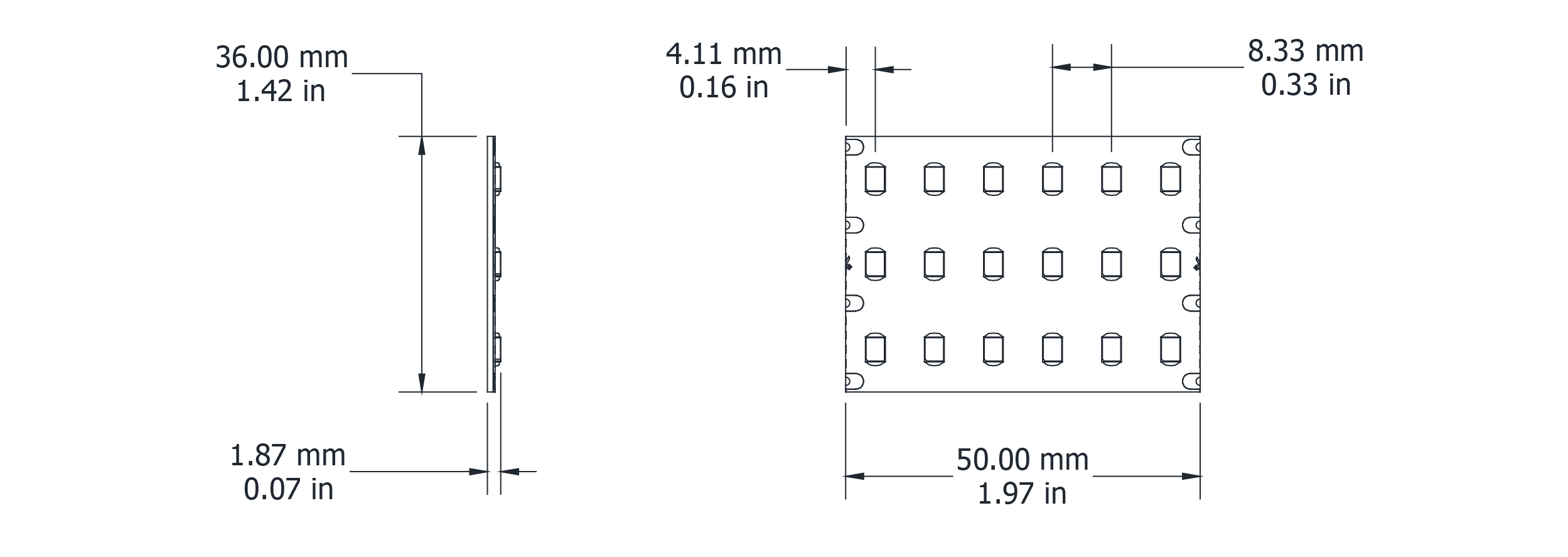 Drawing Image for Triple Line 120 IP20