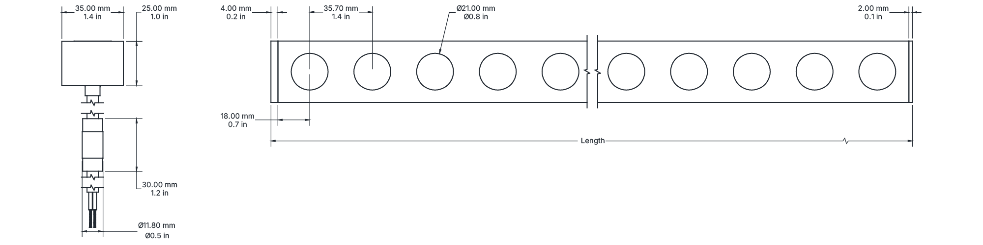 Drawing Image for Optico Neon 35 3D