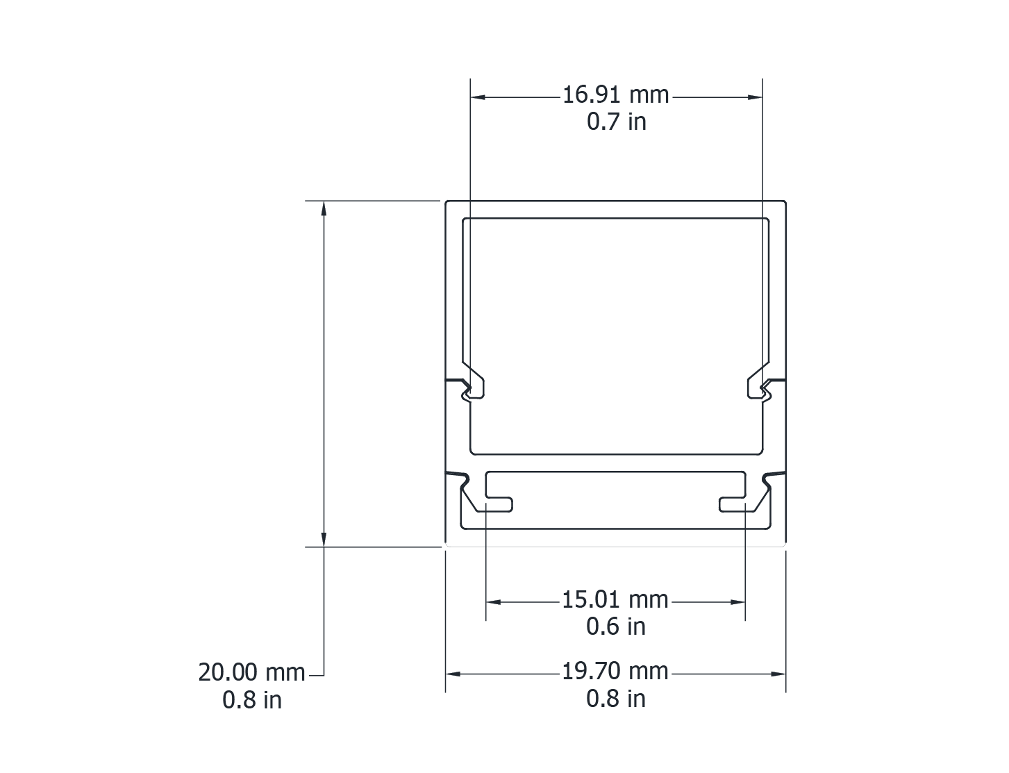 Drawing Image for Pro Profile 1109