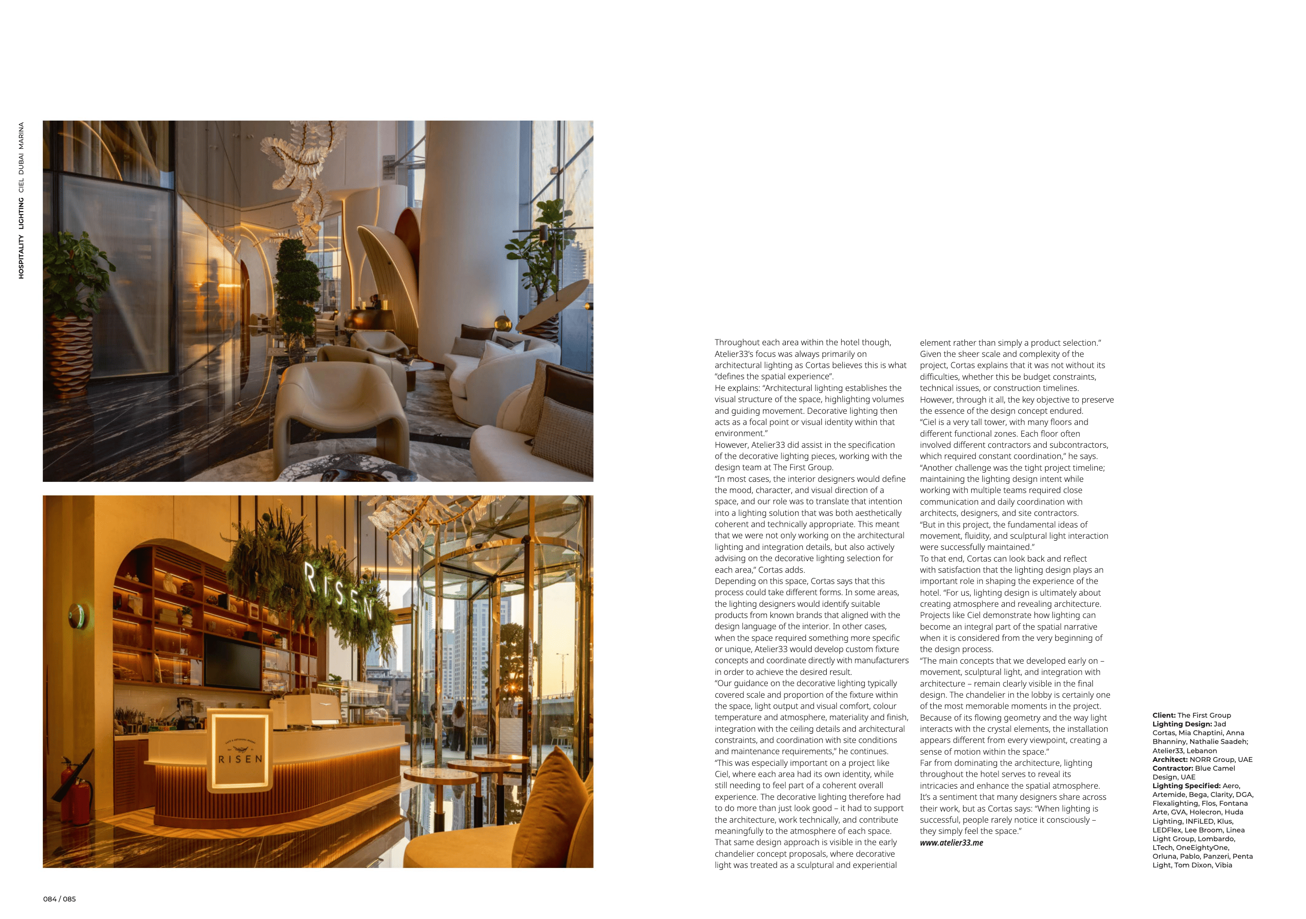 LEDFlex Featured in Ciel Dubai Marina Project Coverage