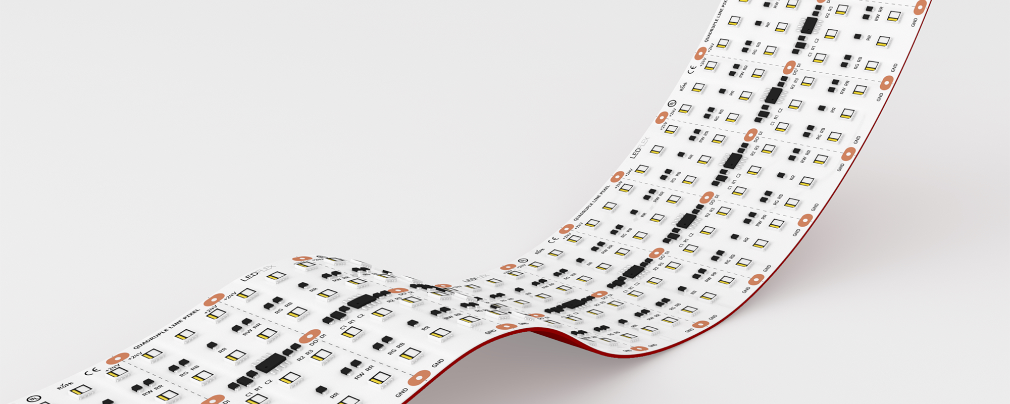 Quadruple Line RGBW Pixel 120 IP54