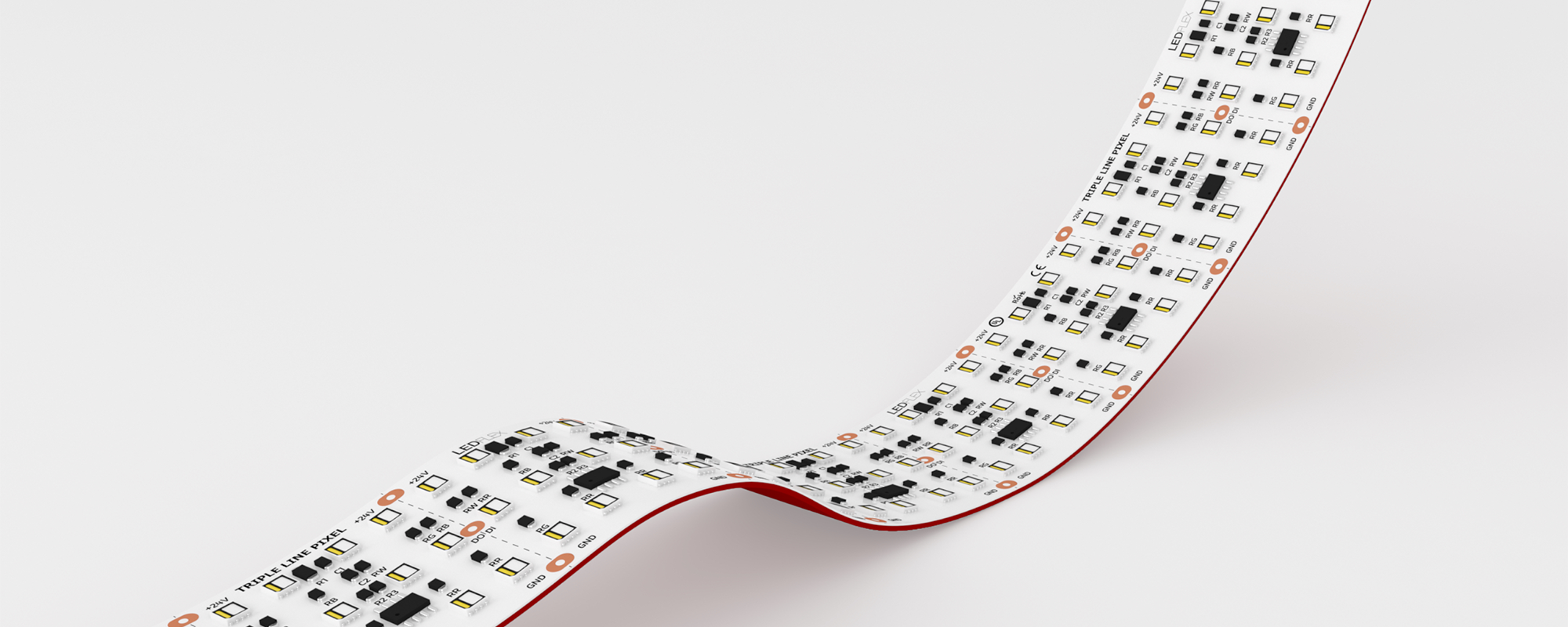 Triple Line RGBW Pixel 120 IP20