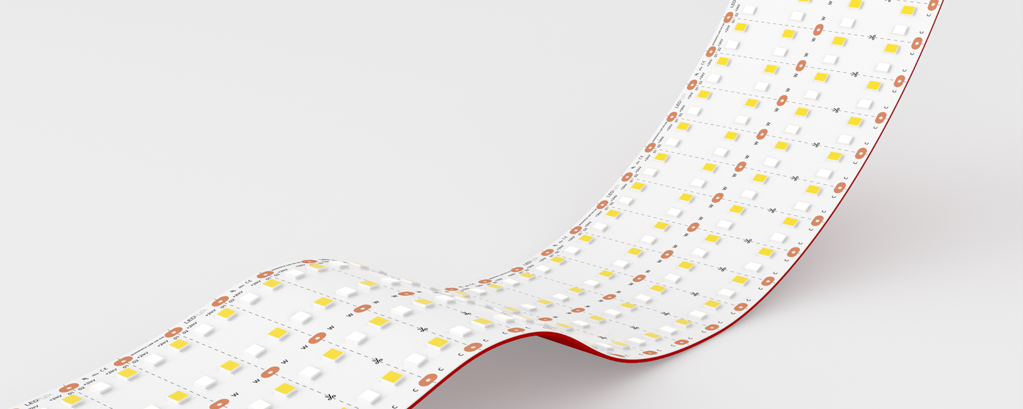 Quadruple Line Dynamic White 80 IP20